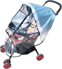 Universele Transparante Regenhoes voor Kinderwagens