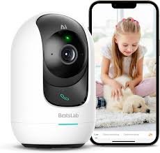 BOTSLAB 3K 5MP Babyfoon met Camera-App
