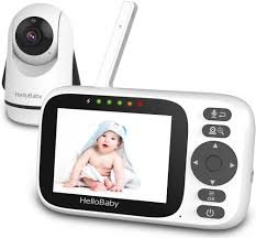 HelloBaby Video-babyfoon met Camera en Nachtzicht