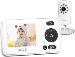 OKAIDI Draadloze Video-Babyfoon met Nachtzicht