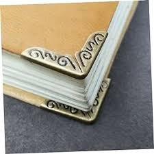 STOBOK 450 St Hoekbeschermers voor Boeken - Retro Vintage Bescherming
