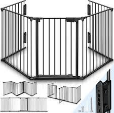 KIDUKU® Veiligheidshek Metaal 480 cm voor Huisdieren & Kinderen