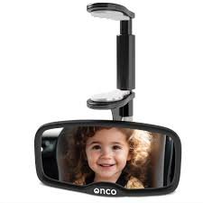 Onco Clip-on Autospiegel voor Baby's - 100% Breukbestendig