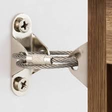 Satargo 6-Pack Metalen Anti-Tip Meubelriemen - Babyproofing Kit