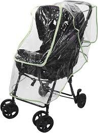Universele Kinderwagen Regenhoes - Ademend en Helder