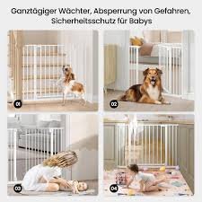 WOLTU Traphekje met 2 Uitbreidingen - Veilige Deur Barrière