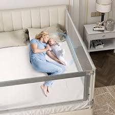Hlieeosfcn Babybedhekje 140 cm - Valbescherming voor Boxspringbed