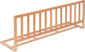 ib syle® PINO Bedhekje | Vallen Bescherming voor Peuterbedden | Houten Bedhekje 120 cm Natuur
