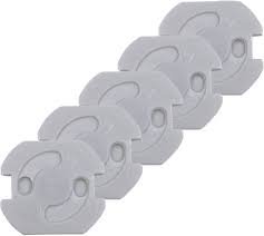 DULA Stopcontactbeveiliging - 5 Stuks Zelfklevend Wit