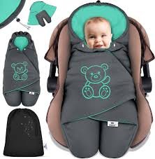 KIDIZ® Winter Babywikkeldeken met Capuchon en Tas