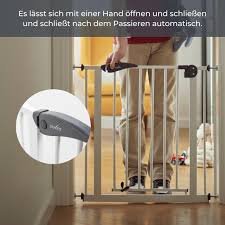 Nuvita 7550 Veiligheidshekje met Automatische Sluiting voor Kinderen en Huisdieren