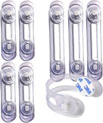 VegMai® Transparante Babybeveiligingssloten - 8 Stuks