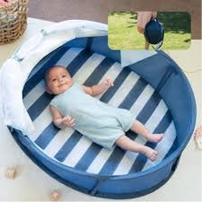 Babymoov Babyni Speelruimte & Extra Bed - Anti-UV FPS 50+ Marinière