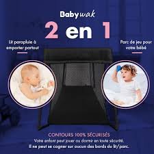 Compact Reisbed voor Baby met Matras - Vouwbaar en Handig