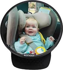 Ezimoov – Rond Achteruitkijkspiegel voor Baby in Auto
