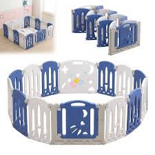 Vouwbare Baby Box met Speelbord en Deur - Veiligheidshek voor Kinderen