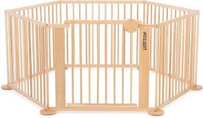 Strolch® 1 + 5 Box Barrière van Massief Beukenhout